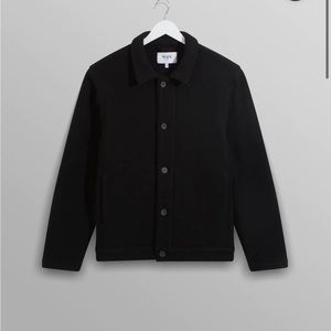 Men’s Black Wax London Iggy Jacket New With Tags Size Medium